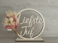 Mini flowerhoop 'Liefste Juf' 