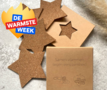 DE WARMSTE WEEK - set onderzetters in kurk